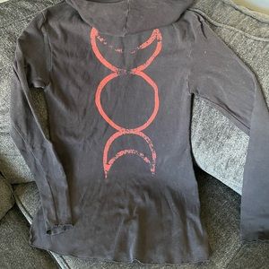 BlackCraftCult Moon Long Hoodie